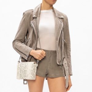 ALLSAINTS Rosen Suede Fringe Jacket NWT